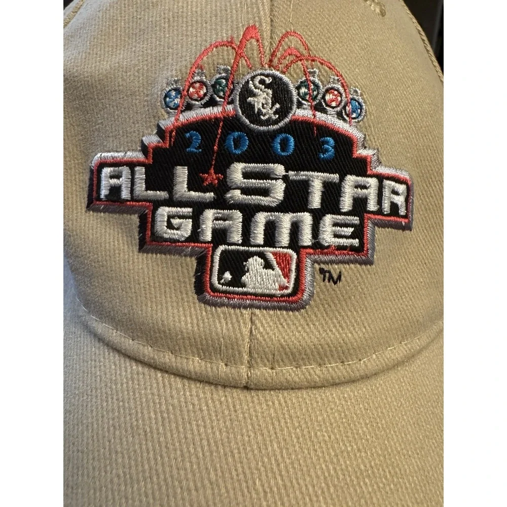 Vintage‎ 2003 MLB All Star Game Hat Chicago White Sox ESPN Radio 1000 Promo Cap